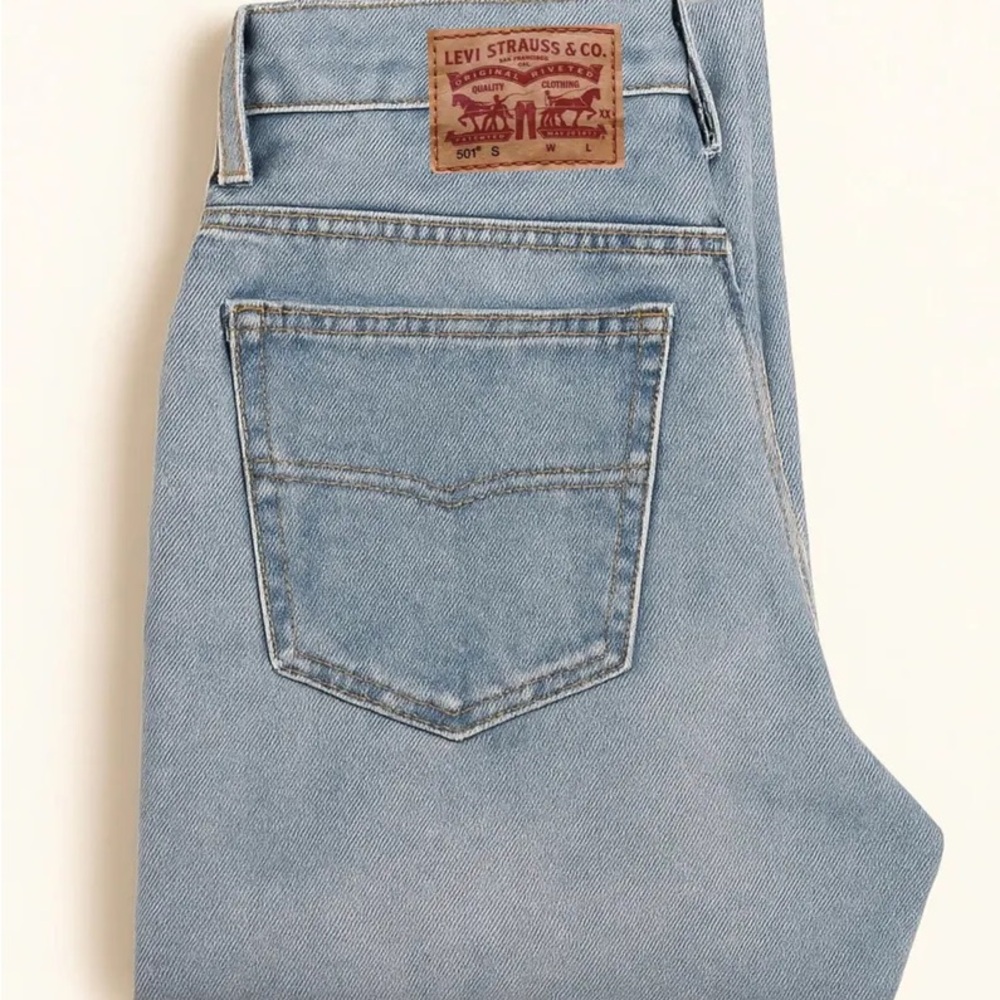 Levi's Men's Classic Denim Jeans - Light Blue 32x38